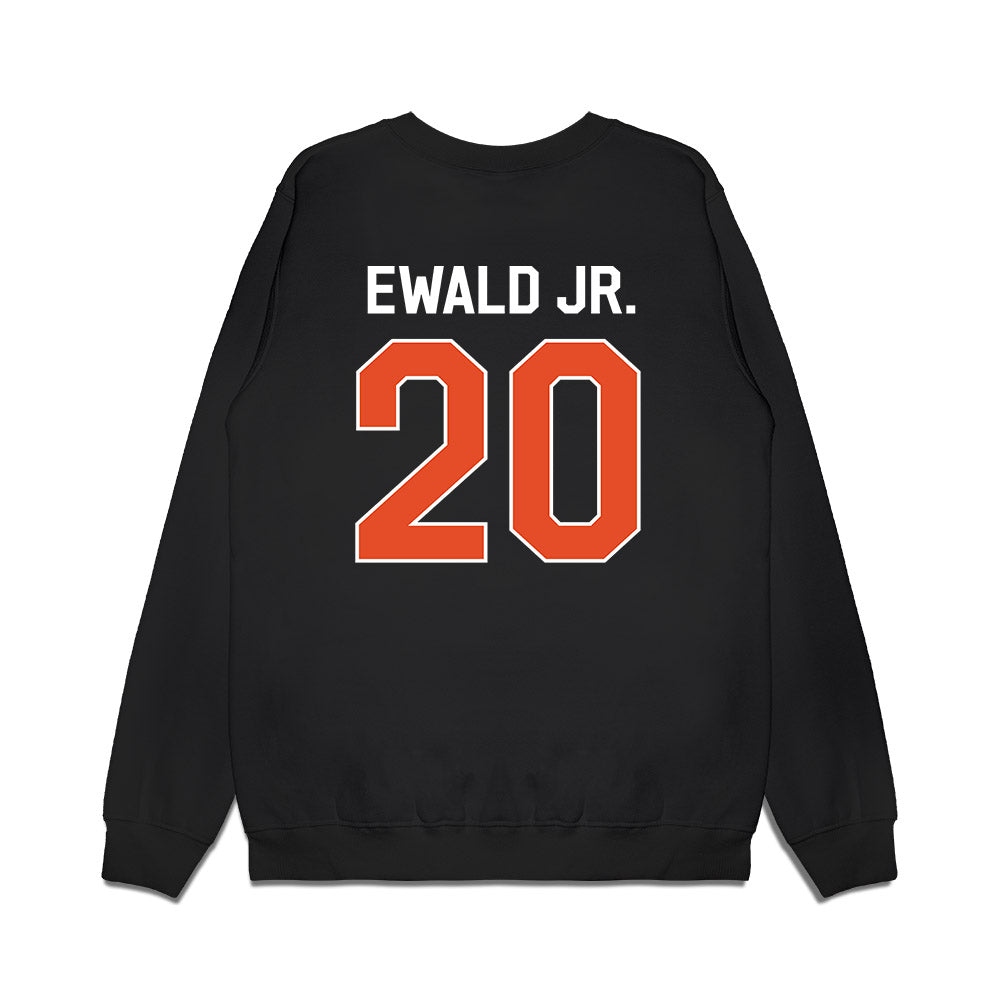 Miami - NCAA Football : Chris Ewald Jr. - We're In Premium Crewneck Sweatshirt-1