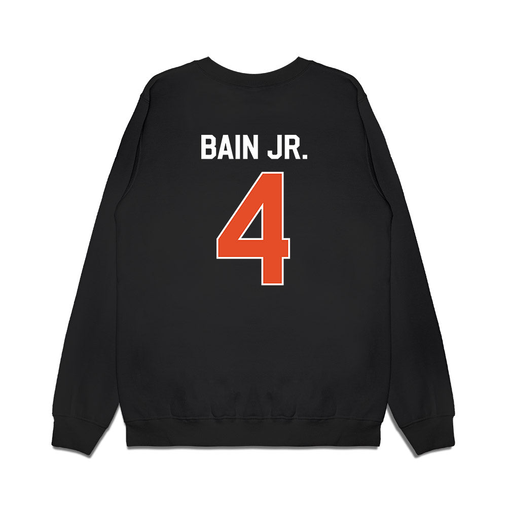 Miami - NCAA Football : Rueben Bain Jr. - We're In Premium Crewneck Sweatshirt-1