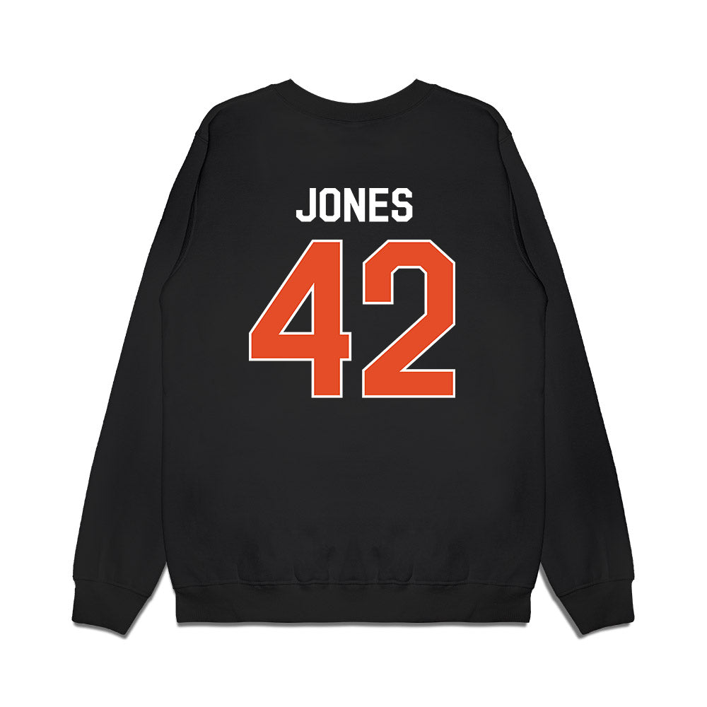 Miami - NCAA Football : Artavius Jones - We're In Premium Crewneck Sweatshirt-1