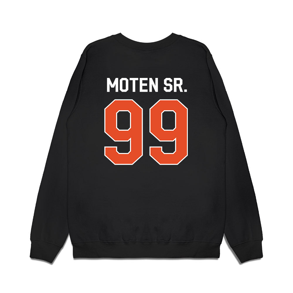 Miami - NCAA Football : Ahmad Moten Sr. - We're In Premium Crewneck Sweatshirt-1