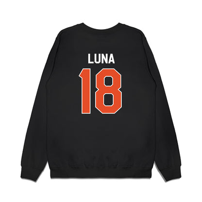 Miami - NCAA Football : Riply Luna - We're In Premium Crewneck Sweatshirt-1