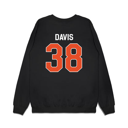 Miami - NCAA Football : Carter Davis - We're In Premium Crewneck Sweatshirt-1