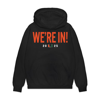 Miami - NCAA Football : Elijah Arroyo - We're In Premium Hooded Sweatshirt-0