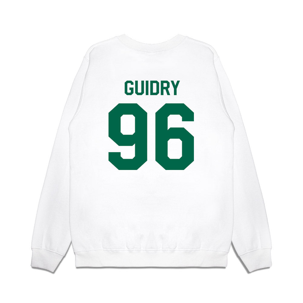Tulane - NCAA Football : Geordan Guidry - We're In! Premium Crewneck Sweatshirt-1