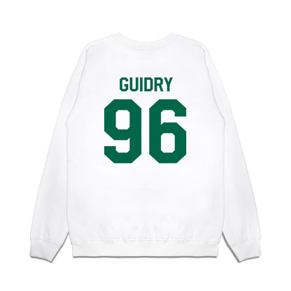 Tulane - NCAA Football : Geordan Guidry - We're In! Premium Crewneck Sweatshirt-1