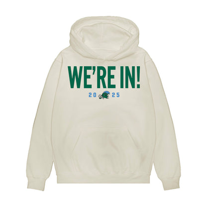 Tulane - NCAA Football : Jaxon Ducre - We're In! Premium Hooded Sweatshirt-0