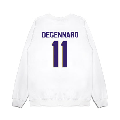 JMU - NCAA Football : Nick DeGennaro - We're In Premium Crewneck Sweatshirt-1