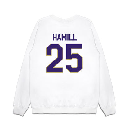 JMU - NCAA Football : Jackson Hamill - We're In Premium Crewneck Sweatshirt-1