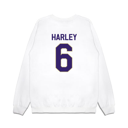 JMU - NCAA Football : Chantz Harley - We're In Premium Crewneck Sweatshirt-1