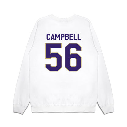 JMU - NCAA Football : JaKobe Campbell - We're In Premium Crewneck Sweatshirt-1