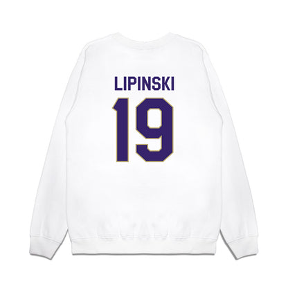 JMU - NCAA Football : Max Lipinski - We're In Premium Crewneck Sweatshirt-1