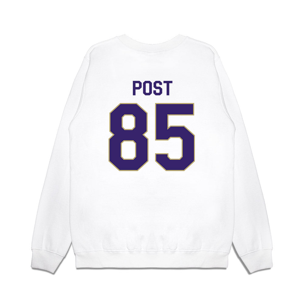JMU - NCAA Football : Ryder Post - We're In Premium Crewneck Sweatshirt-1