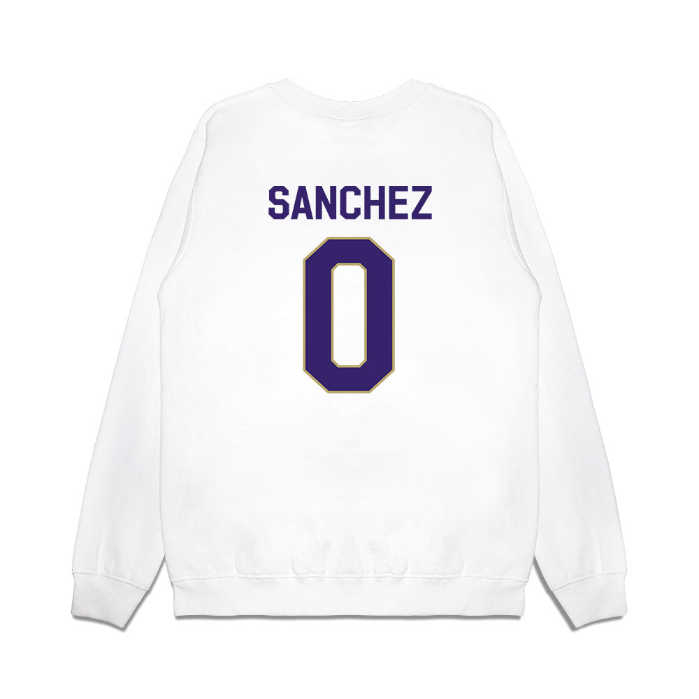 JMU - NCAA Football : Jaylan Sanchez - We're In Premium Crewneck Sweatshirt-1