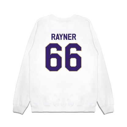 JMU - NCAA Football : JD Rayner - We're In Premium Crewneck Sweatshirt-1