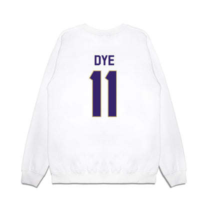 JMU - NCAA Football : Trashon Dye - We're In Premium Crewneck Sweatshirt-1