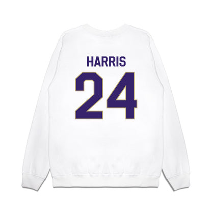 JMU - NCAA Football : Phillip Harris - We're In Premium Crewneck Sweatshirt-1