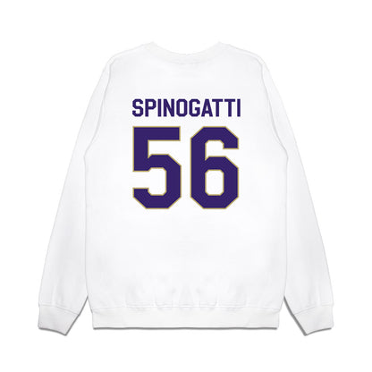 JMU - NCAA Football : Drew Spinogatti - We're In Premium Crewneck Sweatshirt-1