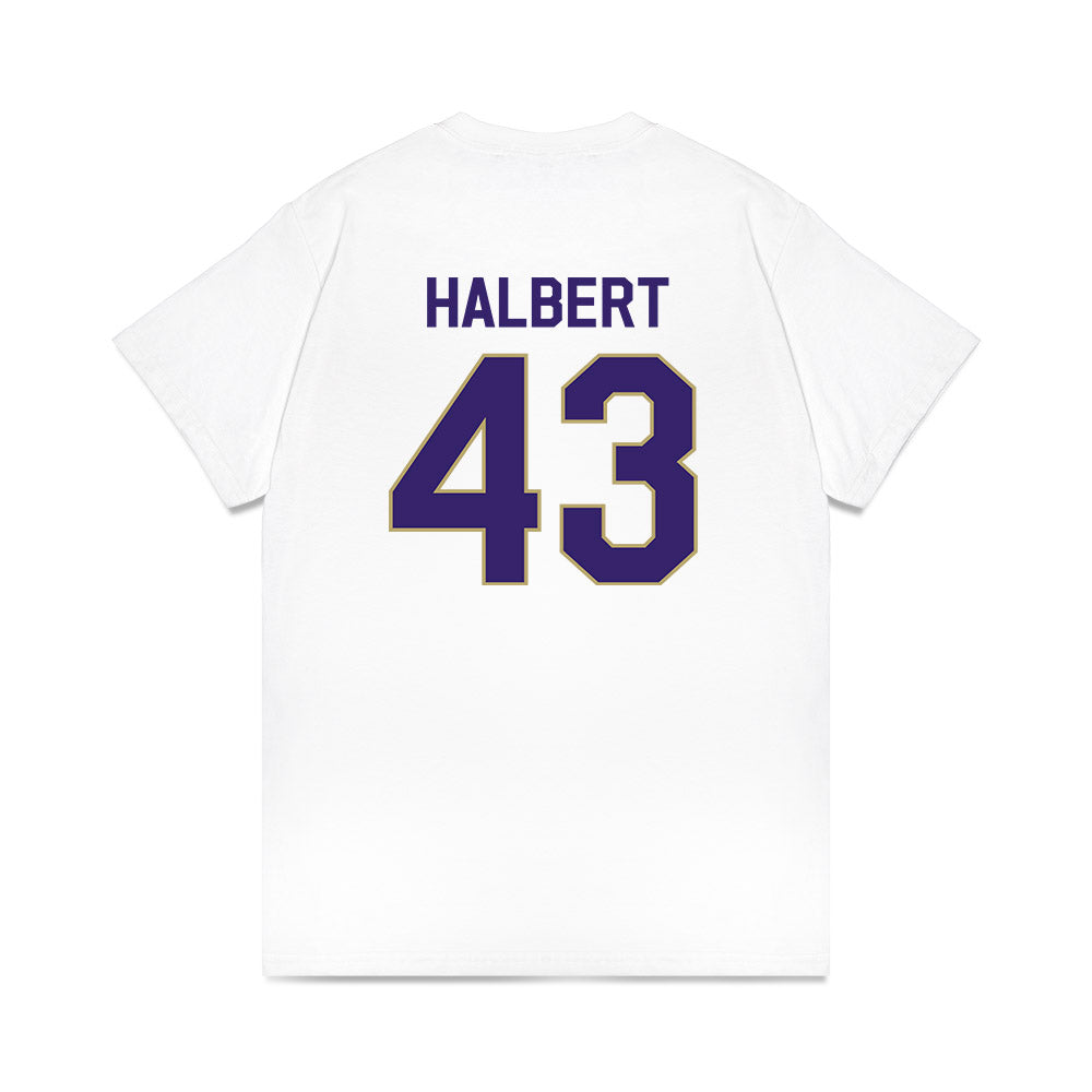 JMU - NCAA Football : Miles Halbert - We're In Comfort Colors T-Shirt-1