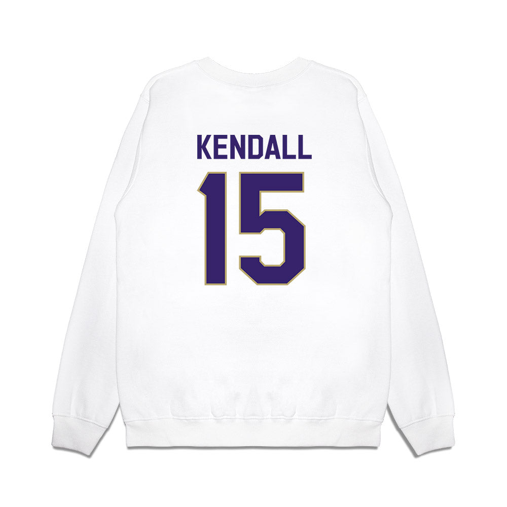 JMU - NCAA Football : Blake Kendall - We're In Premium Crewneck Sweatshirt-1