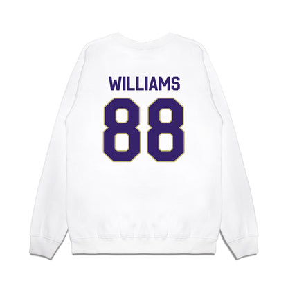 JMU - NCAA Football : Dylan Williams - We're In Premium Crewneck Sweatshirt-1