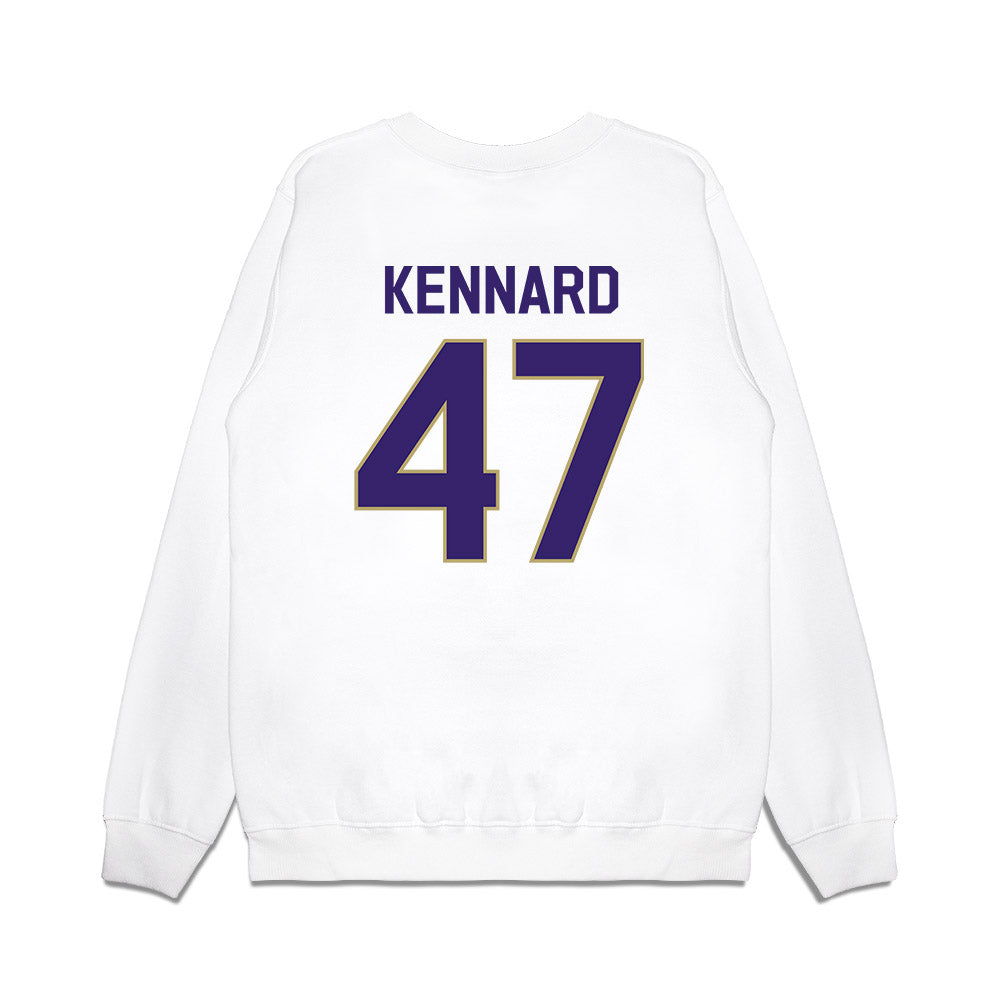JMU - NCAA Football : Josiah Kennard - We're In Premium Crewneck Sweatshirt-1