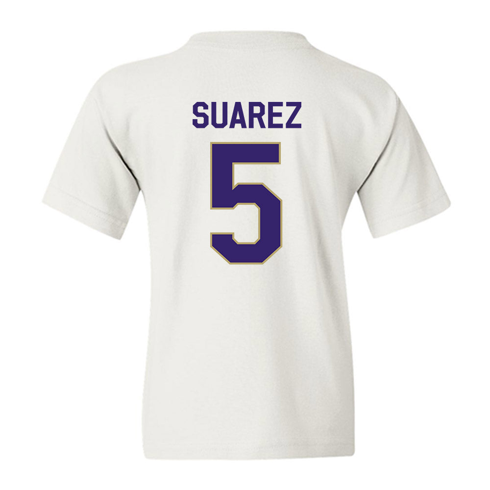 JMU - NCAA Football : Morgan Suarez - We're In Youth T-Shirt-1