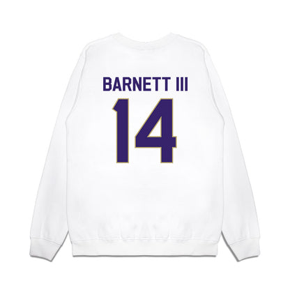 JMU - NCAA Football : Alonza Barnett III - We're In Premium Crewneck Sweatshirt-1