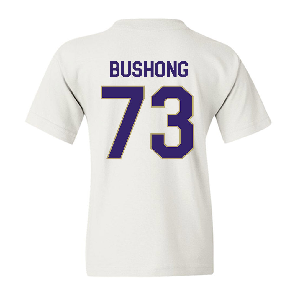 JMU - NCAA Football : Evan Bushong - We're In Youth T-Shirt-1