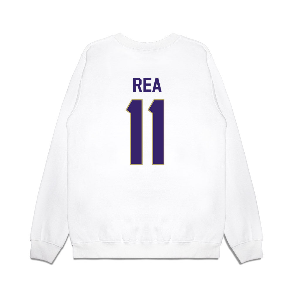 JMU - NCAA Football : Patrick Rea - We're In Premium Crewneck Sweatshirt-1