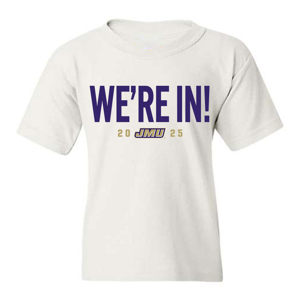 JMU - NCAA Football : Kells Bush - We're In Youth T-Shirt-0