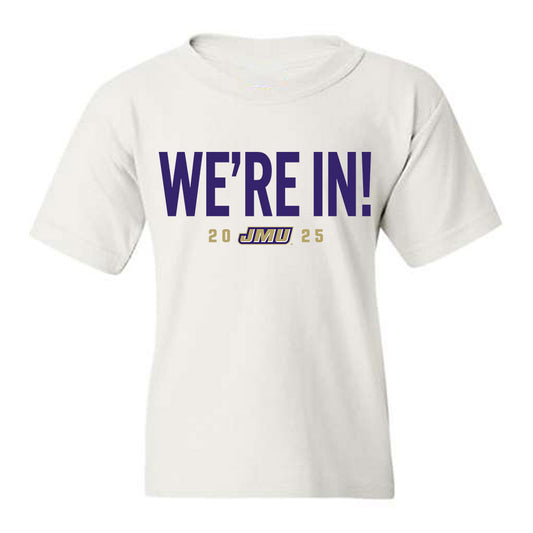 JMU - NCAA Football : Jackson Snyder - We're In Youth T-Shirt-0