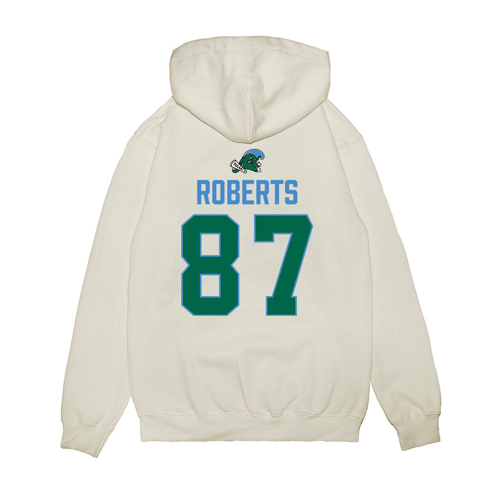 Tulane - NCAA Football : Cameron Roberts - 2025 Conference Champions Premium Hooded Sweatshirt-1