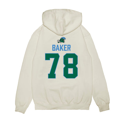 Tulane - NCAA Football : Reese Baker - 2025 Conference Champions Premium Hooded Sweatshirt-1