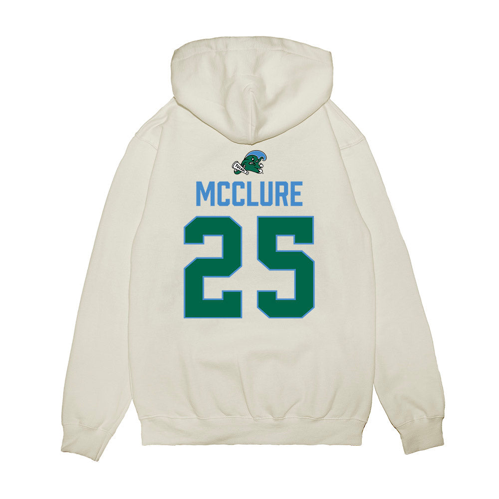 Tulane - NCAA Football : Jamauri McClure - 2025 Conference Champions Premium Hooded Sweatshirt-1