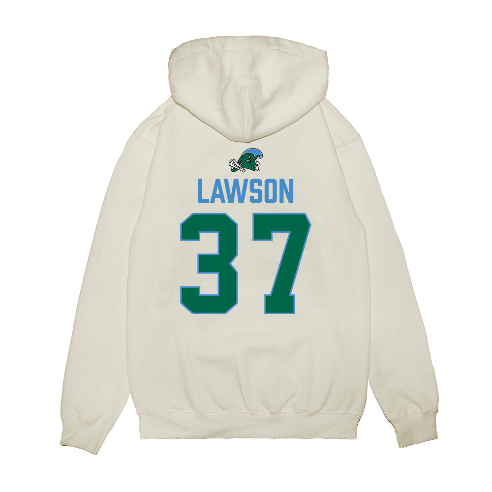Tulane - NCAA Football : Harold Lawson - 2025 Conference Champions Premium Hooded Sweatshirt-1