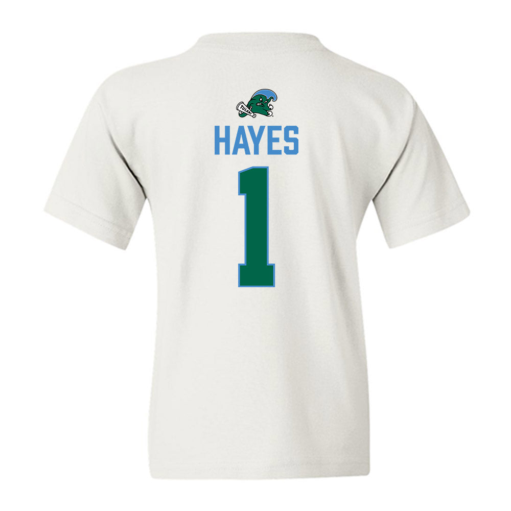 Tulane - NCAA Football : omari hayes - 2025 Conference Champions Youth T-Shirt-1
