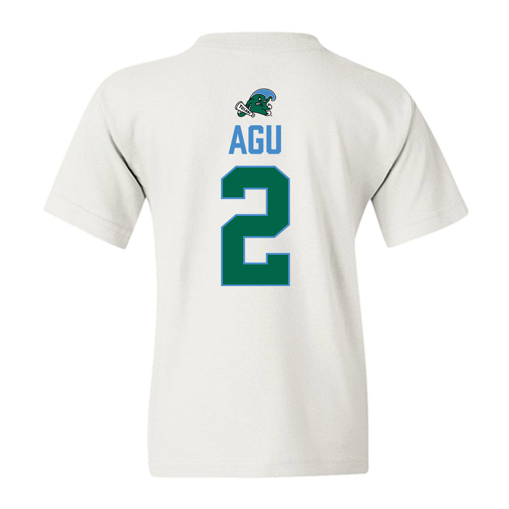 Tulane - NCAA Football : Dickson Agu - 2025 Conference Champions Youth T-Shirt-1