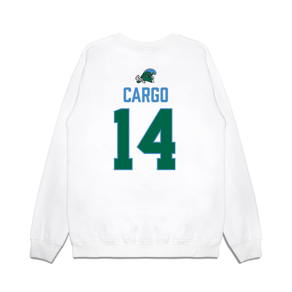 Tulane - NCAA Football : Armani Cargo - 2025 Conference Champions Premium Crewneck Sweatshirt-1