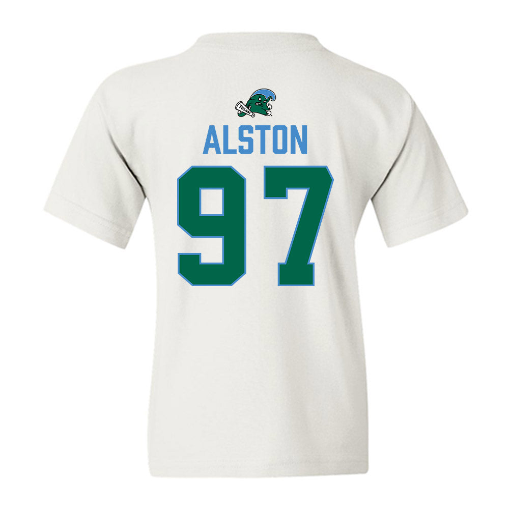 Tulane - NCAA Football : Nikolas Alston - 2025 Conference Champions Youth T-Shirt-1