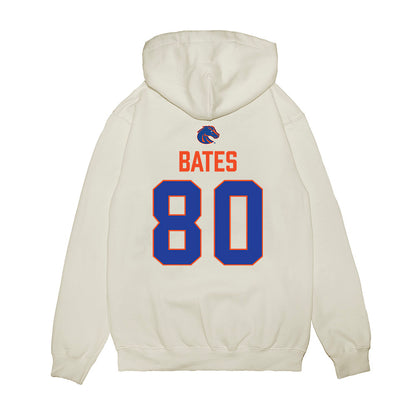 Boise State - NCAA Football : Cameron Bates - 3-Peat Conference Champs Premium Hooded Sweatshirt-1