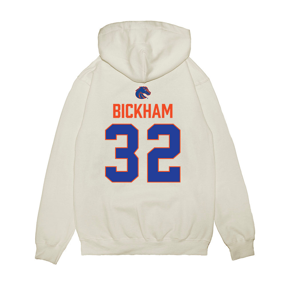 Boise State - NCAA Football : Ja'Bree Bickham - 3-Peat Conference Champs Premium Hooded Sweatshirt-1