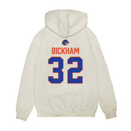 Boise State - NCAA Football : Ja'Bree Bickham - 3-Peat Conference Champs Premium Hooded Sweatshirt-1