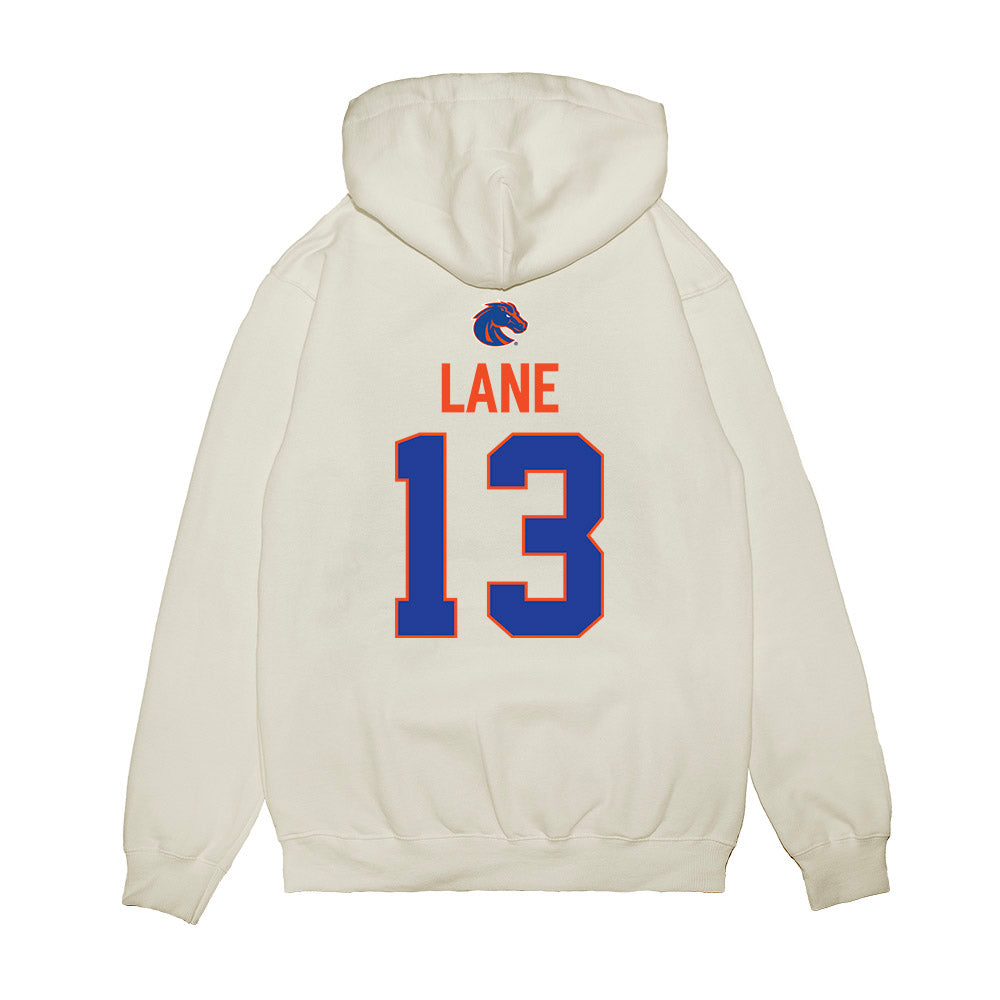 Boise State - NCAA Football : Sterling Lane - 3-Peat Conference Champs Premium Hooded Sweatshirt-1
