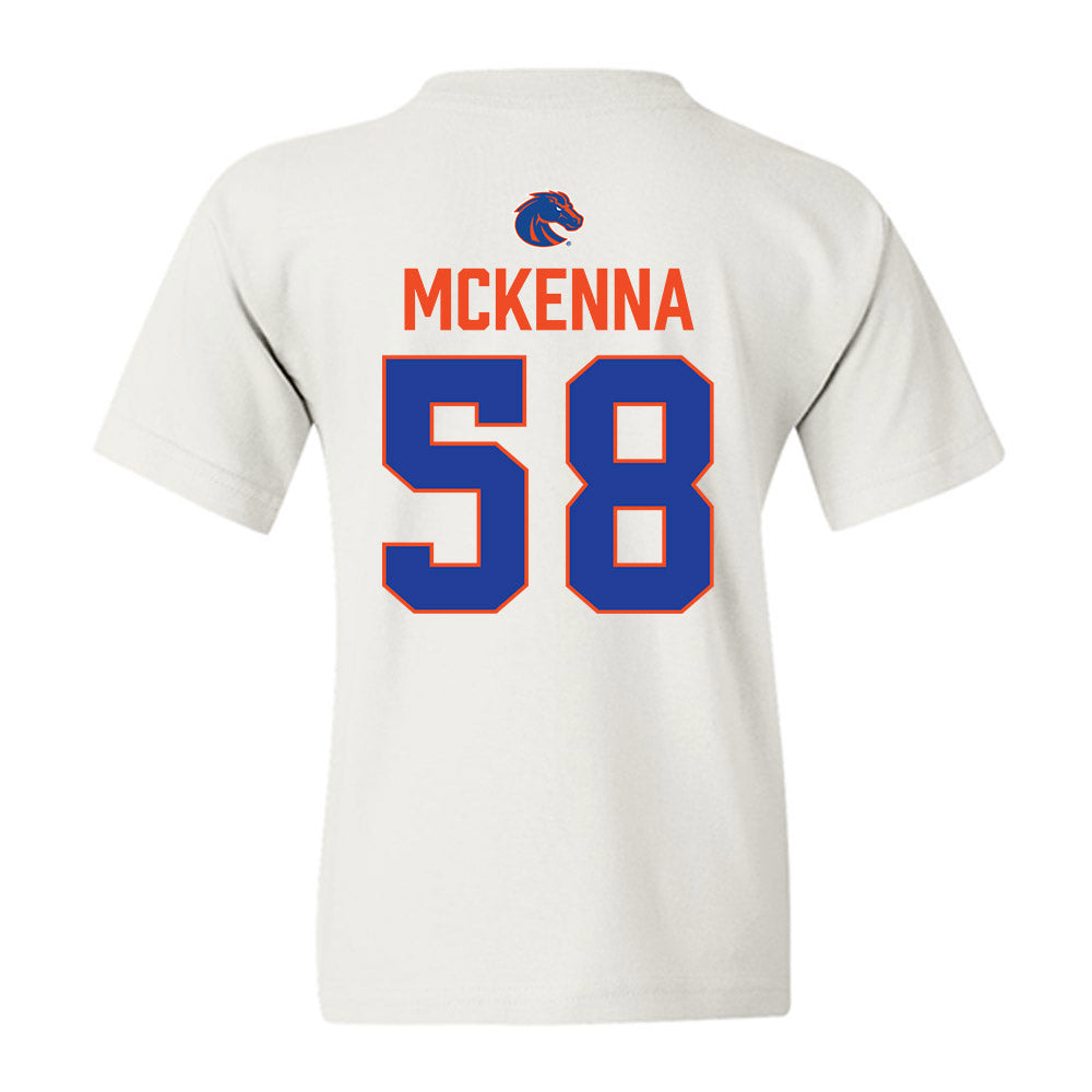 Boise State - NCAA Football : Trevor Mckenna - 3-Peat Conference Champs Youth T-Shirt-1