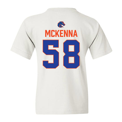 Boise State - NCAA Football : Trevor Mckenna - 3-Peat Conference Champs Youth T-Shirt-1