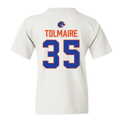 Boise State - NCAA Football : Treyvon Tolmaire - 3-Peat Conference Champs Youth T-Shirt-1