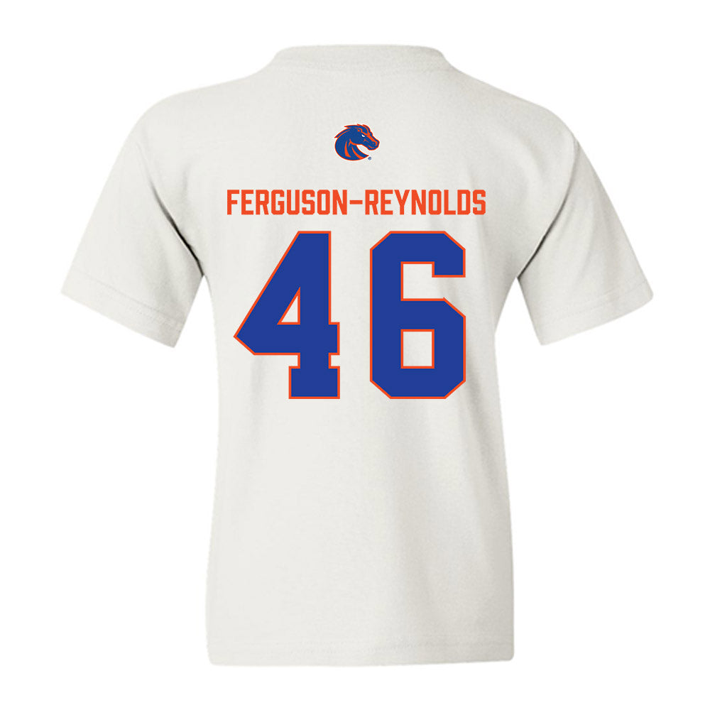Boise State - NCAA Football : James Ferguson-Reynolds - 3-Peat Conference Champs Youth T-Shirt-1