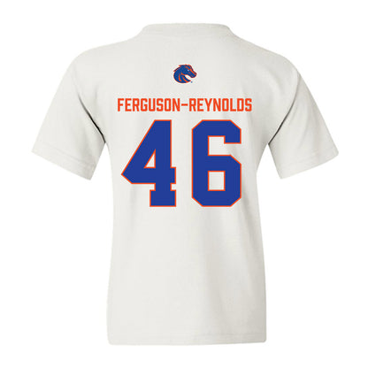 Boise State - NCAA Football : James Ferguson-Reynolds - 3-Peat Conference Champs Youth T-Shirt-1