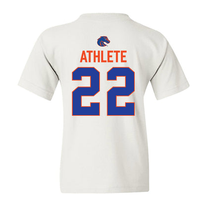 Boise State - NCAA Football : Test AR Athlete - 3-Peat Conference Champs Youth T-Shirt-1