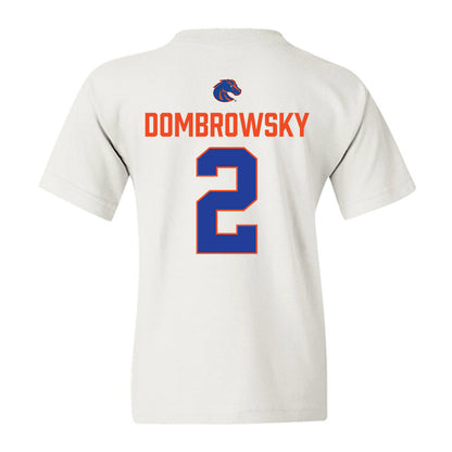 Boise State - NCAA Football : Gavin Dombrowsky - 3-Peat Conference Champs Youth T-Shirt-1
